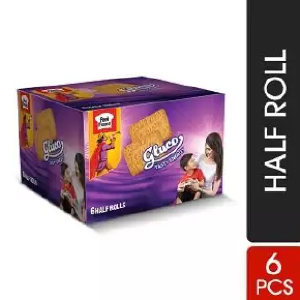 GLUCO BISCUIT HALF ROLL 6Pcs Low Shipping Fee Online