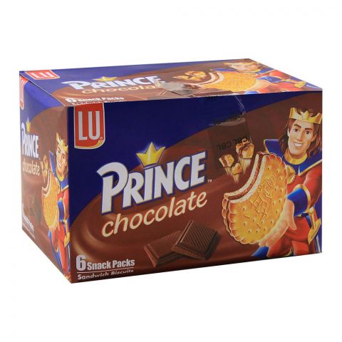LU Prince Chocolate Sandwich Biscuits, 6 Snack Packs Visit New Cheap Pice