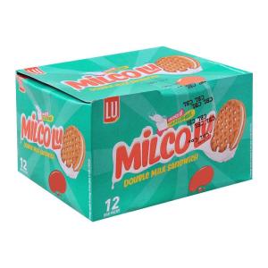 LU Milco Milk Sandwich Biscuits 12 Bar Packs For Sale Sale Online