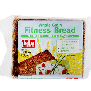 Delba Whole Grain Fitness Bread, 500g Clearance Cheap Real
