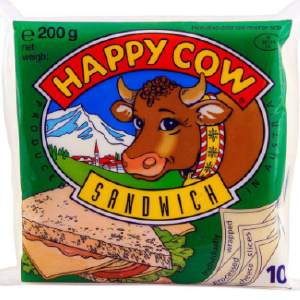 Happy Cow Sandwich Slice Cheese 200g Clearance Big Sale