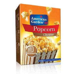American Garden Microwave Popcorn Cheese 3 Pcs Box - 9.6Oz 2025 Cheap Pice
