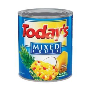 Todays Mixed Fruit Slices Tin 836gm Discount Latest