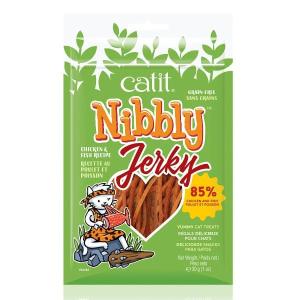 Catit Nibbly Jerky Chicken & Fish Recipe Cat Treats From China Cheap Pice