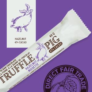 47% Cacao Milk Chocolate Bar with Hazelnut Butter Buy Cheap New