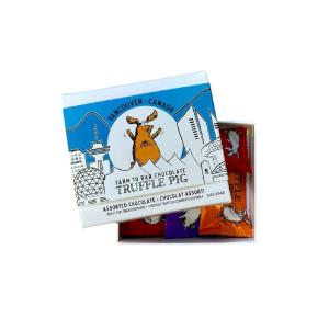 Assorted Chocolate Truffle Piglets - Vancouver Gift Box 2025 Unisex Cheap Pice