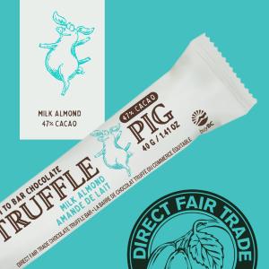 47% Cacao Crunchy Salted Almond Milk Chocolate Bar Big Discount Cheap Pice