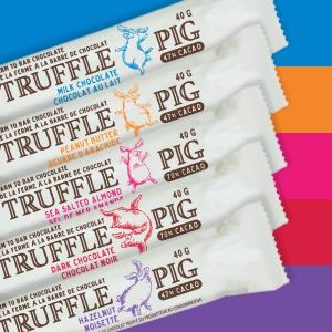 10 Assorted Chocolate Truffle Pig Bars Cheap Genuine