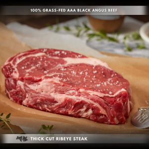 16 oz Thick Cut Ribeye Steak AAA  Dry Aged (Grass Fed) Official Site