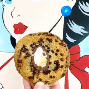 Cream Egg Chocolate Chip Cookie Largest Supplier For Sale