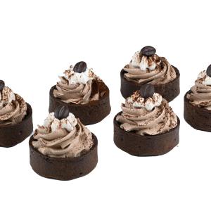 Chocolate Mocha Mini Tarts 6pcs Cheap Sale The Cheapest
