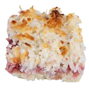 Raspberry Coconut Square Buy Cheap Big Sale