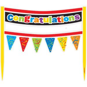 Unique Cake Banner Congratulations Outlet View