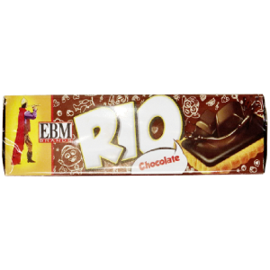 EBM - Rio Chocolate Cookies 105g (Case of 24) Outlet Collections