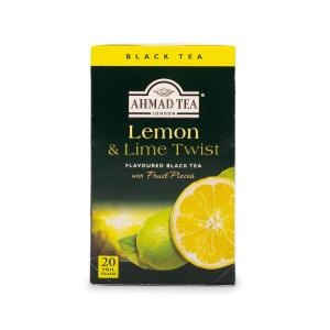 Ahmad Tea - Lemon & Lime Twist Black Tea 20tb (Case of 6) Outlet Big Discount