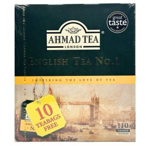 Ahmad Tea - English Tea No.1 Bags 100Tb (Case of 24) Extra 10 Tbs Buy Cheap Very Cheap