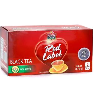 Brook Bond - Red Label Black Tea 216tb (Case of 6) Authentic Online