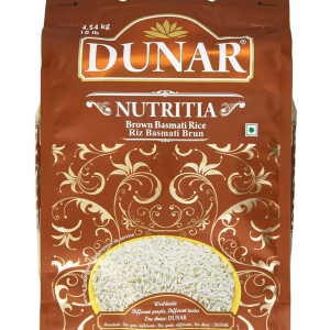 Dunar - Nutritia Brown Basmati Rice 10lb With Credit Card
