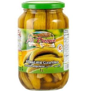 Al Dayaa - Pickled wild cucumbers, 1 L (Case of 12) Cheap Sale Eastbay