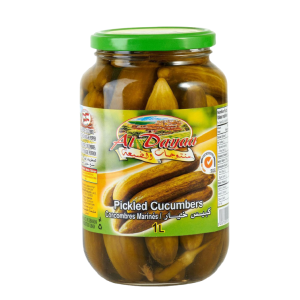 Al Dayaa - Pickled cucumbers, 1 L (Case of 12) Cheap Sale Footaction