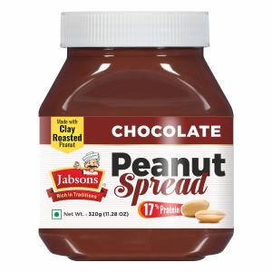 Jabsons - Peanut Spread, Chocolate 320g (Case of 12) Discount Pices