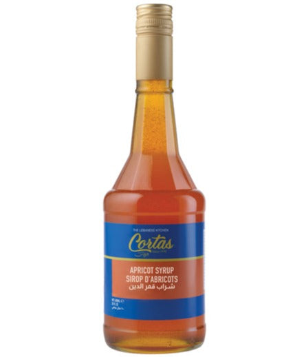 Cortas - Apricot Syrup 600ml (Case of 12) Clearance Manchester