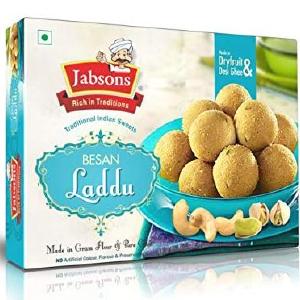 Jabsons - Besan Laddu, Desi Ghee 400g (Case of 20) Factory Outlet