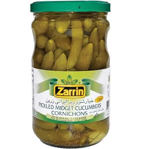 Zarrin - Midget Cucumber Pickles 660g (Case of 12) Sast Online