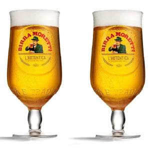 Birra Moretti Bierglazen 250 ml - 2 stuks Sale Cheap Pice