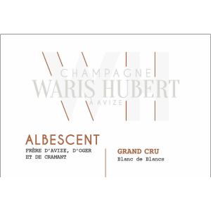 Waris-Hubert Albescent Champagne Grand Cru Brut Blanc De Blancs 750ml Cheap Pice Discount Authentic