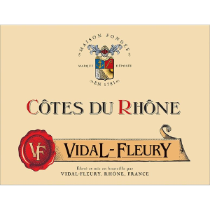Vidal-Fleury Cotes Du Rhone Blanc 750ml For Sale Online