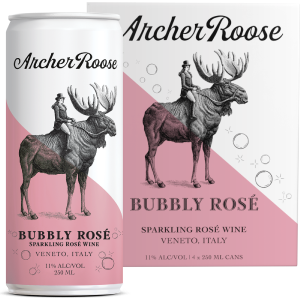 Archer Roose Bubbly Ros Ready To Drink Canned Cocktails 4pk Clearance For Nice