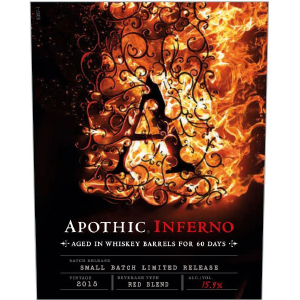 Apothic California Inferno Red Blend 750ml Free Shipping Outlet Locations