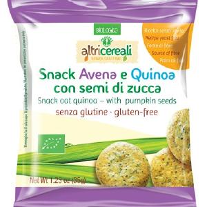 ALTRICEREALI SNACK AVENA E QUINOA CON SEMI DI ZUCCA 35 G Sale Manchester