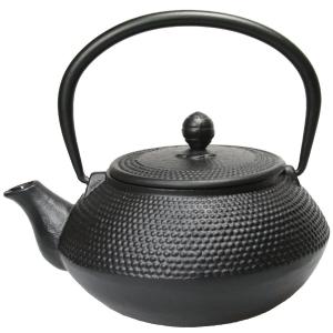 Sakura Tea Theepot - Gietijzer - Zwart - 800 ml Perfect