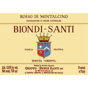 Biondi Santi Rosso Di Montalcino Sangiovese 750ml Discount