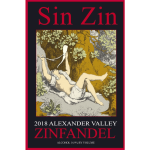 Alexander Valley Vineyards Sin Zin Alexander Valley Zinfandel 750ml Cheap Sale Cheap