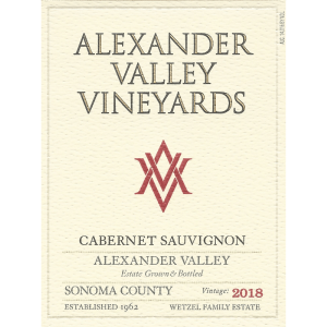 Alexander Valley Vineyards Estate Organic Cabernet Sauvignon 750ml Cheap Outlet Locations