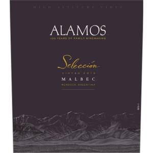 Alamos Seleccion Mendoza Argentina Malbec 750ml Free Shipping Fake