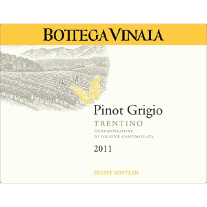 Bottega Vinaia Trentino Pinot Grigio 750ml High Quality