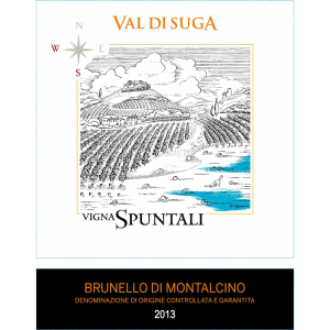 Val Di Suga Brunello Di Montalcino Vigna Spuntali DOCG Sangiovese 750ml For Sale