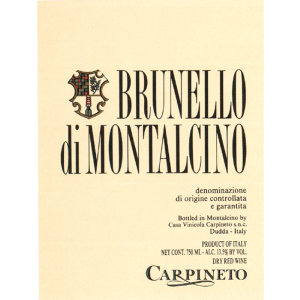 Carpineto Brunello Di Montalcino Sangiovese 750ml Discount Low Shipping Fee