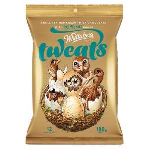 Whittakers Mini Slab Chocolate Popping Candy Tweats 180g 12pk Cheap Sale Discounts