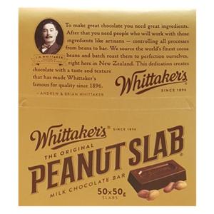 Whittakers Peanut Slab 50g - Buy the Box Cheap Pice