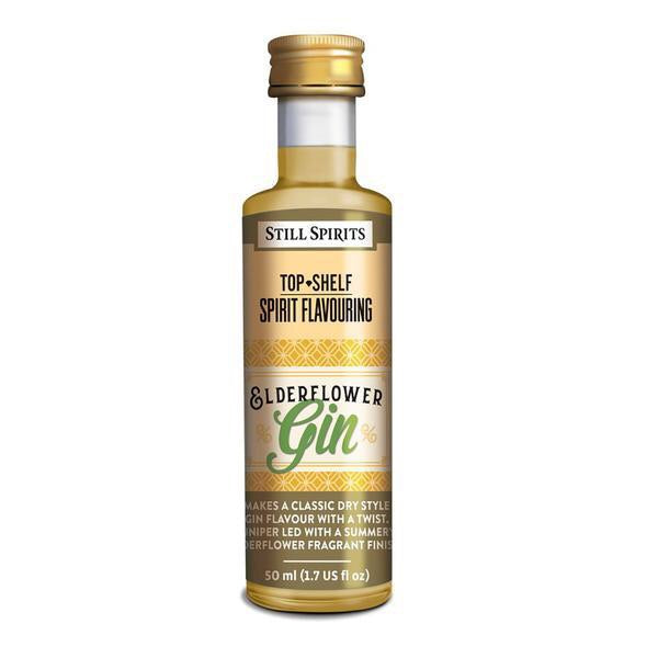 Top Shelf Essences - Elderflower Gin 50ml Clearance Classic