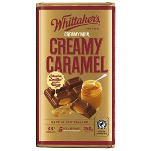 Whittakers Chocolate Block Caramel 250g Cheap Sale Sast