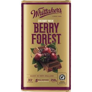 Whittakers Chocolate Block Berry Forest 250g Discount Pices