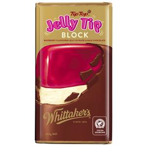 Whittakers Chocolate Block Jelly Tip 250g Cheap Sale 2025 New