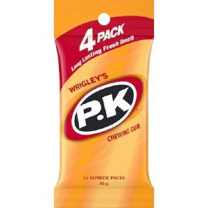 Wrigleys PK Gum Original 4 Pack 56g Outlet 2025 New