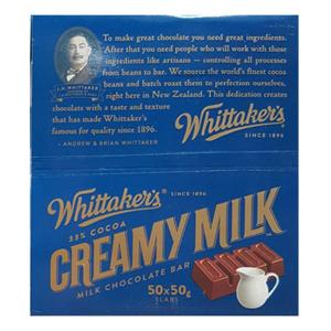 Whittakers Creamy Slab 50g - Buy the Box Discount Footlocker Pictures